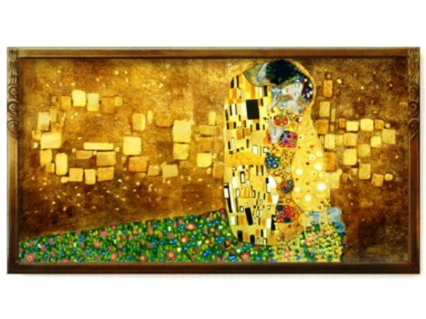  «El beso» de Gustav Klimt